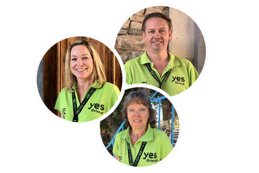 iDrive rent a car team